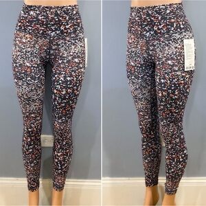 New Lululemon Align Pant 25" Water Blossom Multi $98 Size 2